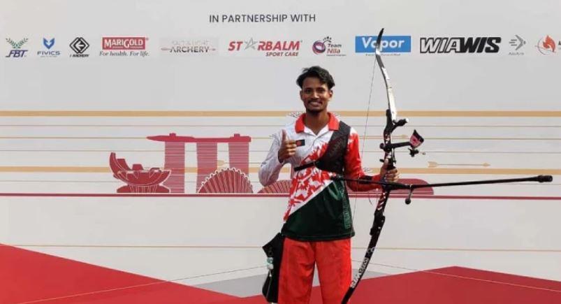 এশিয়া কাপ আর্চারিতে বাংলাদেশের আলিফের সোনা জয়