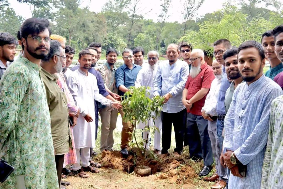 সিলেট এমসি কলেজ রিপোর্টার্স ইউনিটির এক দশক, বৃক্ষরোপণসহ নানা  আয়োজন