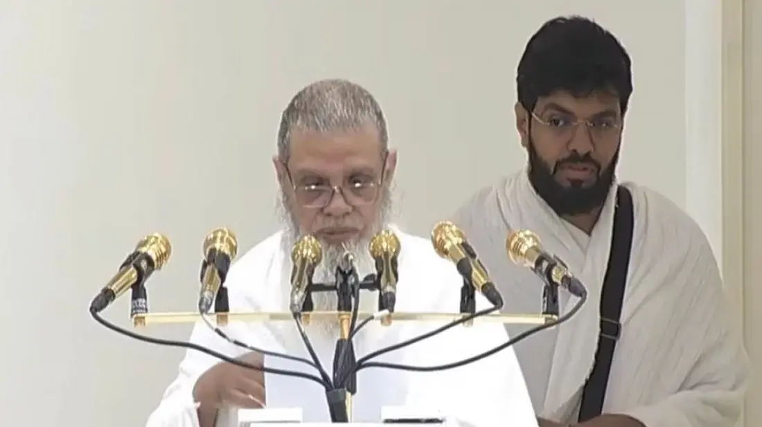 আরাফার ময়দানে হজের খুতবায় বিশ্ব মুসলিমের ঐক্য ও শান্তি কামনা
