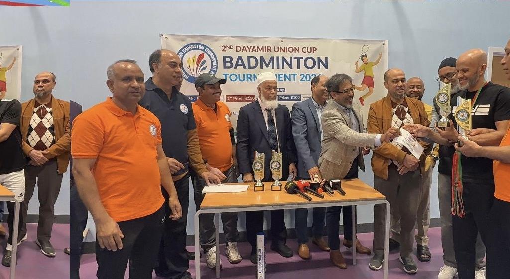 লন্ডনে দয়ামীর ইউনিয়ন আন্ত: ব‍্যাডমিন্টন কাপ সম্পন্ন